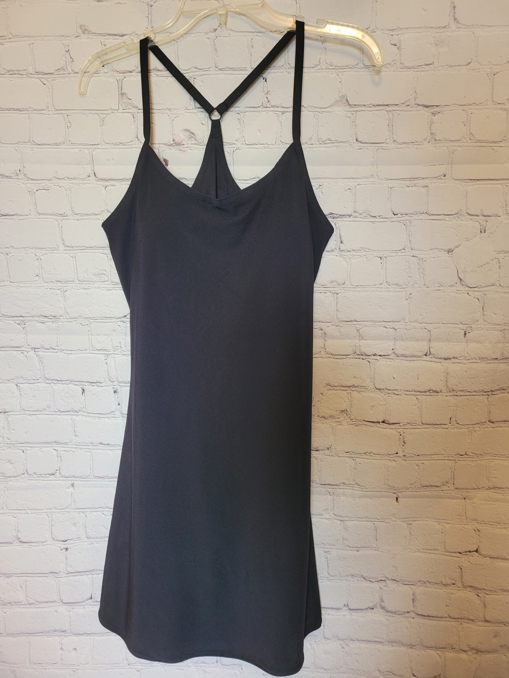 Outdoor Voices Medium Black Mini Athletic Dress Racerback